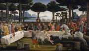 Sandro Botticelli Novella di Nastagio degli Onesti (mk36) Sweden oil painting artist